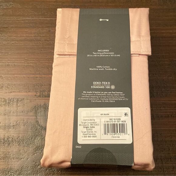 Threshold king performance pillowcases - Picture 3 of 8